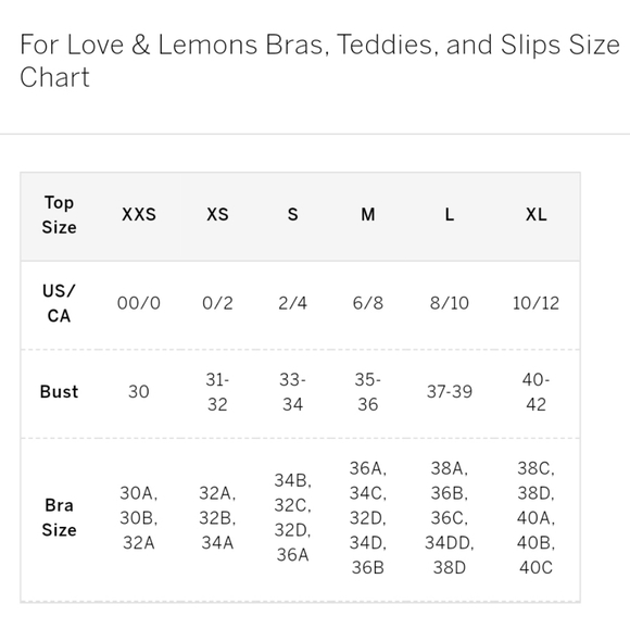 NWT Melrose Bustier  FOR LOVE & LEMONS Small - Picture 4 of 7